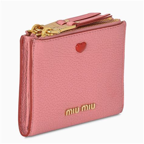 miu miu wallet pink